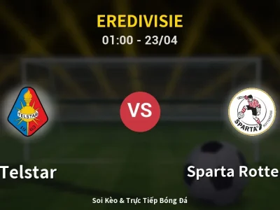 Kết Quả: Telstar 4-1 Sparta Rotterdam – Highlight & Bàn Thắng | Eredivisie