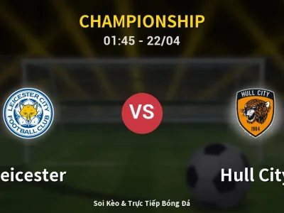 Kết Quả: Leicester 2-2 Hull City – Highlight & Bàn Thắng | Championship