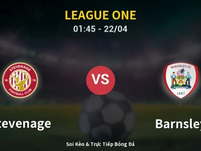 Kết Quả: Stevenage 1-0 Barnsley – Highlight & Bàn Thắng | League One
