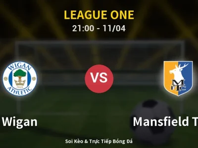 Soi Kèo Wigan vs Mansfield Town – 21:00 11/04 | Nhận Định, Dự Đoán Tỷ Số
