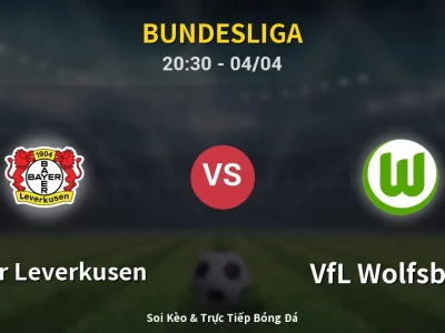 Soi Kèo Bayer Leverkusen vs VfL Wolfsburg – 20:30 04/04 | Nhận Định, Dự Đoán Tỷ Số