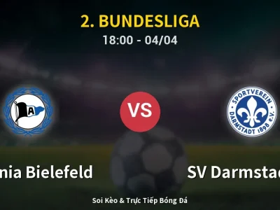 Soi Kèo Arminia Bielefeld vs SV Darmstadt 98 – 18:00 04/04 | Nhận Định, Dự Đoán Tỷ Số