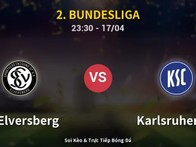 Soi Kèo SV Elversberg vs Karlsruher SC – 23:30 17/04 | Nhận Định, Dự Đoán Tỷ Số