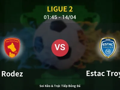 Kết Quả: Rodez 2-1 Estac Troyes – Highlight & Bàn Thắng | Ligue 2