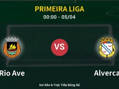 Kết Quả: Rio Ave 1-2 Alverca – Highlight & Bàn Thắng | Primeira Liga