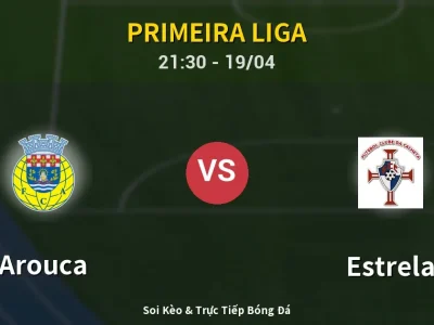 Soi Kèo Arouca vs Estrela – 21:30 19/04 | Nhận Định, Dự Đoán Tỷ Số
