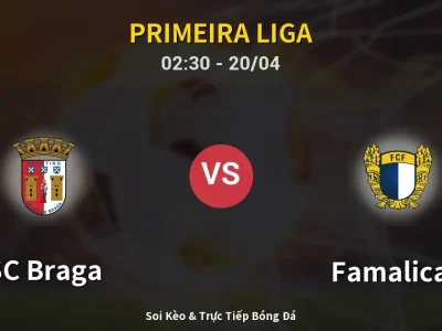 Kết Quả: SC Braga 2-2 Famalicao – Highlight & Bàn Thắng | Primeira Liga