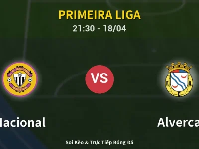 Soi Kèo Nacional vs Alverca – 21:30 18/04 | Nhận Định, Dự Đoán Tỷ Số