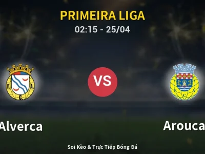 Soi Kèo Alverca vs Arouca – 02:15 25/04 | Nhận Định, Dự Đoán Tỷ Số