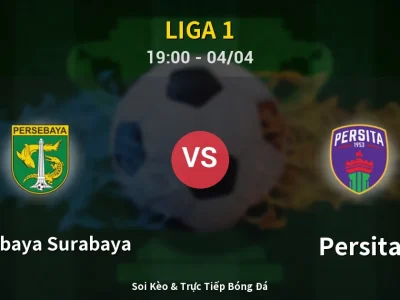 Soi Kèo Persebaya Surabaya vs Persita – 19:00 04/04 | Nhận Định, Dự Đoán Tỷ Số
