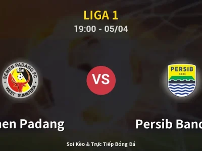 Soi Kèo Semen Padang vs Persib Bandung – 19:00 05/04 | Nhận Định, Dự Đoán Tỷ Số