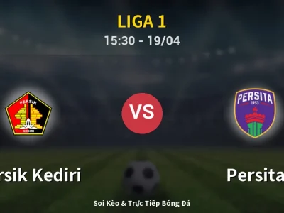 Kết Quả: Persik Kediri 1-0 Persita – Highlight & Bàn Thắng | Liga 1
