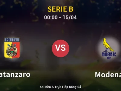 Kết Quả: Catanzaro 2-2 Modena – Highlight & Bàn Thắng | Serie B