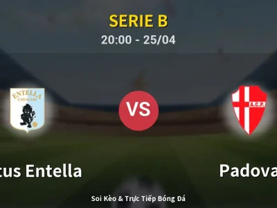 Soi Kèo Virtus Entella vs Padova – 20:00 25/04 | Nhận Định, Dự Đoán Tỷ Số