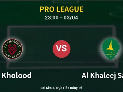 Soi Kèo Al Kholood vs Al Khaleej Saihat – 23:00 03/04 | Nhận Định, Dự Đoán Tỷ Số