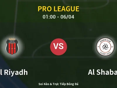 Kết Quả: Al Riyadh 1-1 Al Shabab – Highlight & Bàn Thắng | Pro League