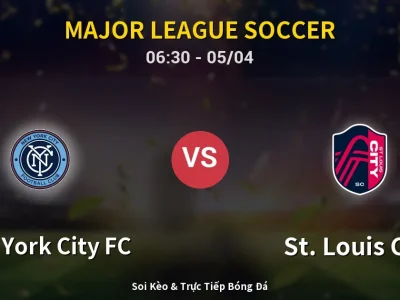 Kết Quả: New York City FC 1-1 St. Louis City – Highlight & Bàn Thắng | Major League Soccer