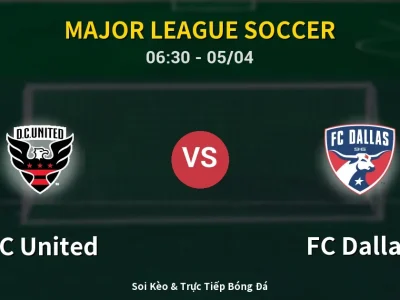 Kết Quả: DC United 0-4 FC Dallas – Highlight & Bàn Thắng | Major League Soccer
