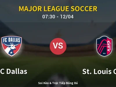 Kết Quả: FC Dallas 1-1 St. Louis City – Highlight & Bàn Thắng | Major League Soccer