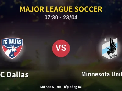 Kết Quả: FC Dallas 0-1 Minnesota United FC – Highlight & Bàn Thắng | Major League Soccer