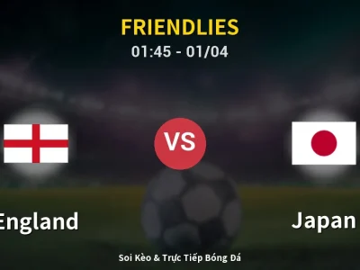 Kết Quả: England 0-1 Japan – Highlight & Bàn Thắng | Friendlies
