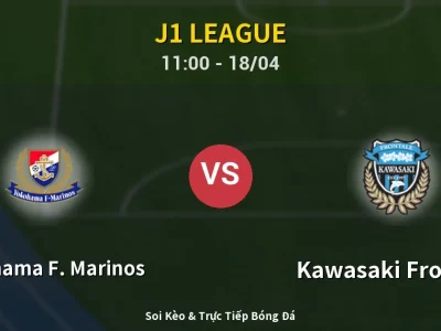 Kết Quả: Yokohama F. Marinos 1-2 Kawasaki Frontale – Highlight & Bàn Thắng | J1 League