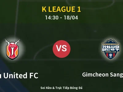 Kết Quả: Jeju United FC 1-1 Gimcheon Sangmu FC – Highlight & Bàn Thắng | K League 1