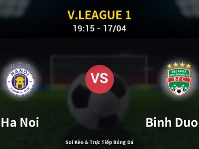 Kết Quả: Ha Noi 4-2 Binh Duong – Highlight & Bàn Thắng | V.League 1