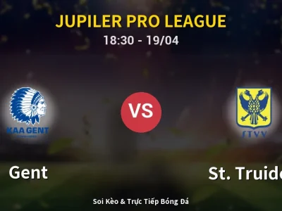 Kết Quả: Gent 0-0 St. Truiden – Highlight & Bàn Thắng | Jupiler Pro League