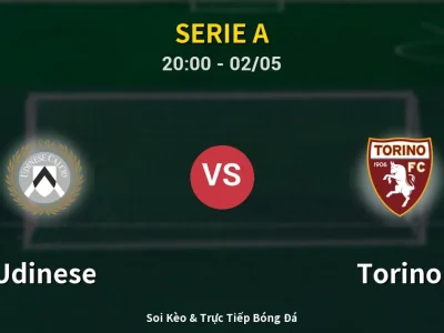 Soi Kèo Udinese vs Torino – 20:00 02/05 | Nhận Định, Dự Đoán Tỷ Số