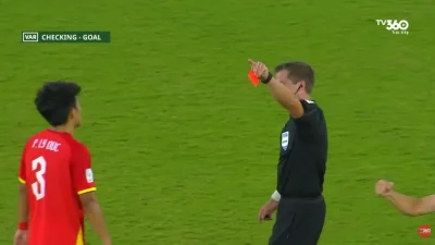 Lật tẩy lý do thẻ đỏ Lý Đức không thể xóa: Luật FIFA quy định rõ, U23 Việt Nam chịu thiệt! 1