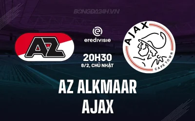 AZ Alkmaar vs Ajax: Cú sốc 6-0 đã lùi xa, Ajax quyết 'ăn' điểm trên sân AZ để săn ngôi Á quân 1
