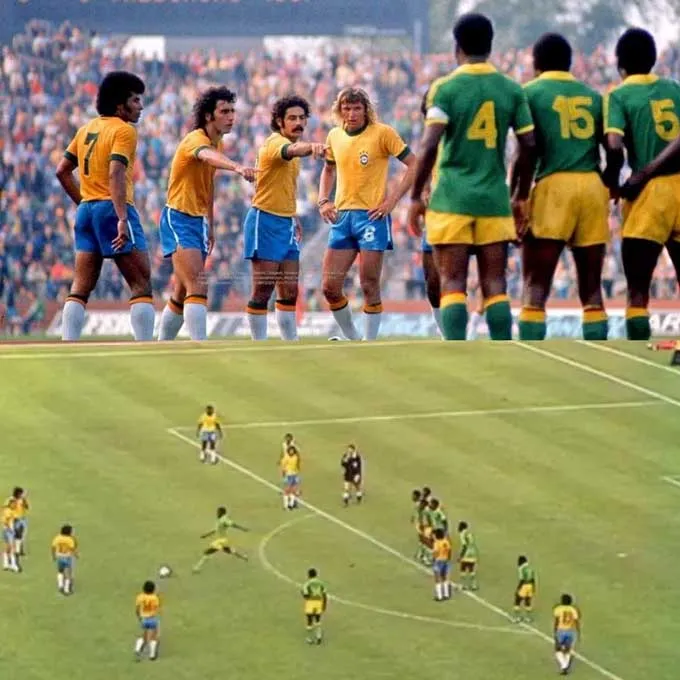 Ilunga bất ngờ phá bóng khi Brazil chuẩn bị sút phạt