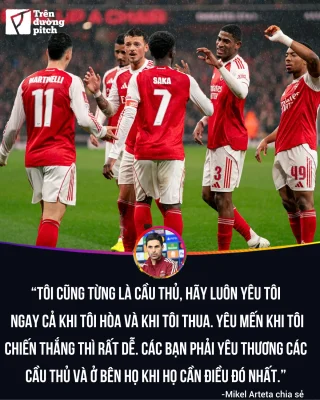 Arteta Lên Tiếng: 'Hãy Yêu Thương Cầu Thủ Arsenal Khi Họ Thua' - Thông Điệp Xúc Động Trước Derby Nóng 1
