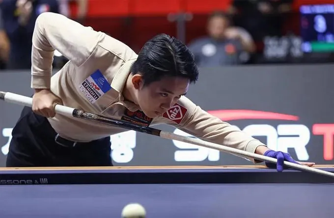 Chiêm Hồng Thái dừng bước tại tứ kết